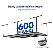 3x8 Overhead Garage Storage Rack with Heavy Weight Capacity