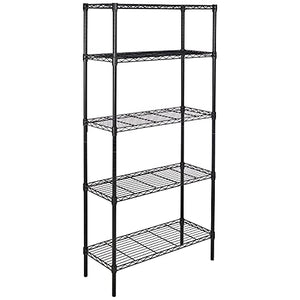5-Shelf Storage Unit, Metal Organizer