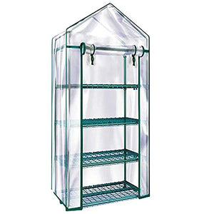 Mini Greenhouse with 4 Shelves