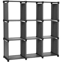 9-Cube DIY Storage Shelves or Open Bookshelf