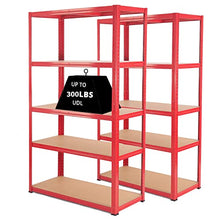 5-Shelf Storage Shelving Storage Rack for Garage or Home