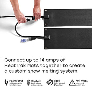 Heated Snow Melting Mats for Outdoor Walkways