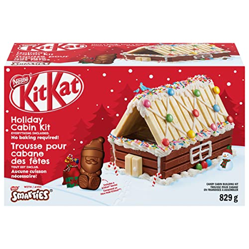 Nestle KITKAT Chocolate and Candy Log Cabin Kit