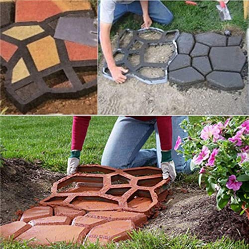 Paving Stone Path Molding Template