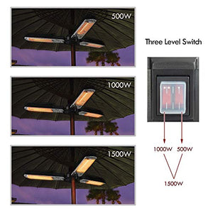 Electric Infrared Patio Heater