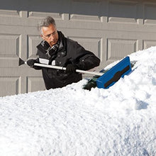 Snow Joe Telescoping Snow Broom with Ice Scraper