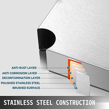 Stainless Steel Adjustable Shelf Storage Unit
