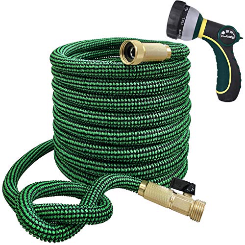 Expandable and Flexible Garden Hose 50FT with Nozzle
