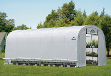 Diffused Fabric Steel Frame Greenhouse