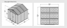 Skylight Storage Shed