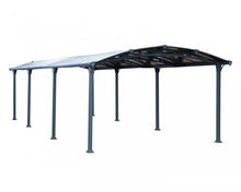 Curved Durable Polycarbonate Roof Carport