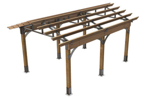 Kootenay Steel & Wood Carport