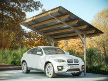 Kootenay Cantilevered Steel and Wood Carport or Awning