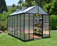 8 Foot Wide Premium Polycarbonate Greenhouse