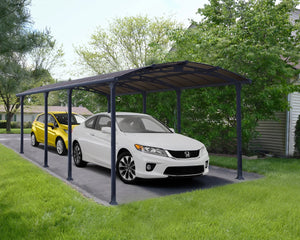 Curved Durable Polycarbonate Roof Carport