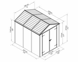 Rubicon Storage Shed