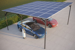 Kootenay Solar or Steel Pent Carport