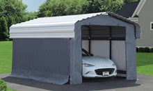 Steel Metal Carport Enclosure Kit - Steel Carport NOT Included