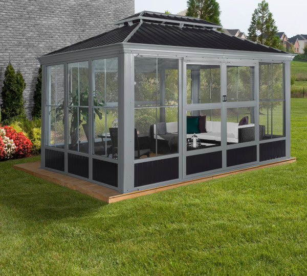 Steel Roof Deluxe Solarium