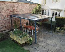 Milano Flat Roof Patio Gazebo