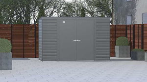 Steel Pent Shed