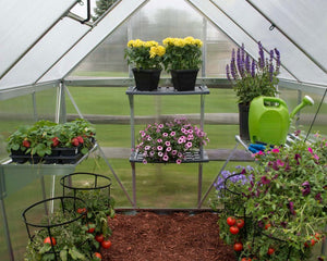 Plastic Double Greenhouse Shelf